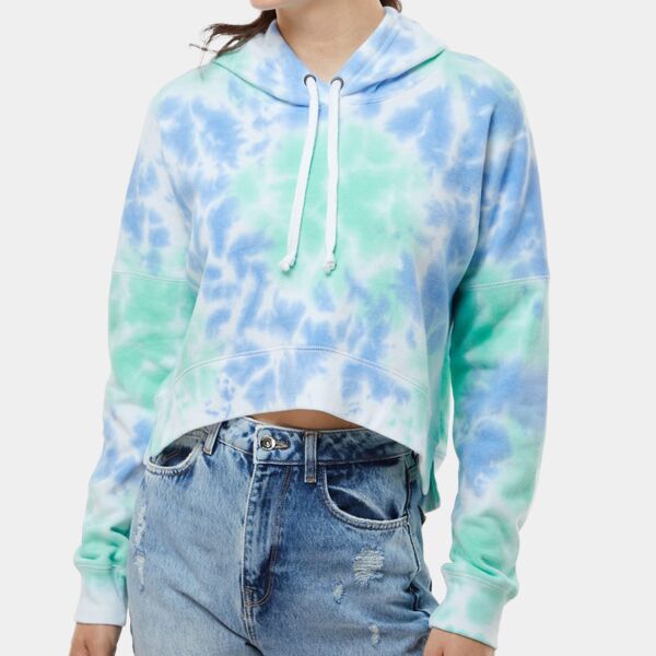 Women's Crop Hooded Sweatshirt Thumbnail