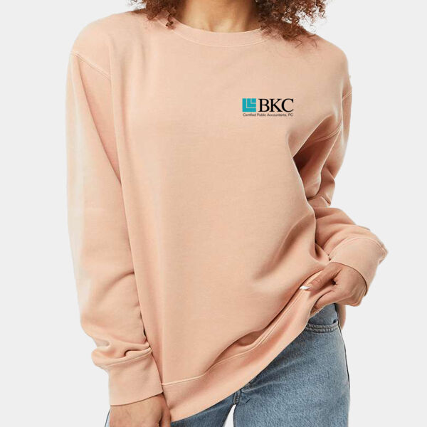 Unisex Midweight Pigment-Dyed Crewneck Sweatshirt Thumbnail